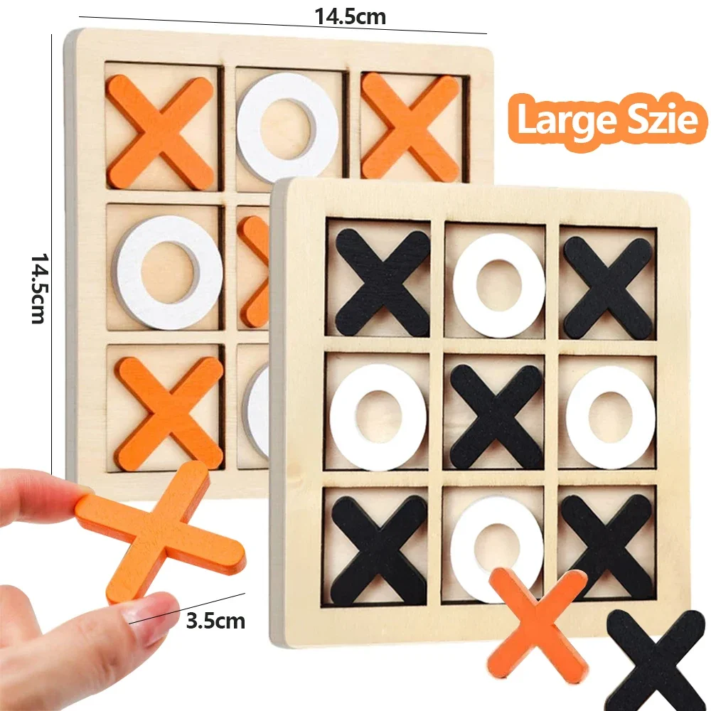 Board Game For 6 Years Old - Jeu en bois XO Tic Tac