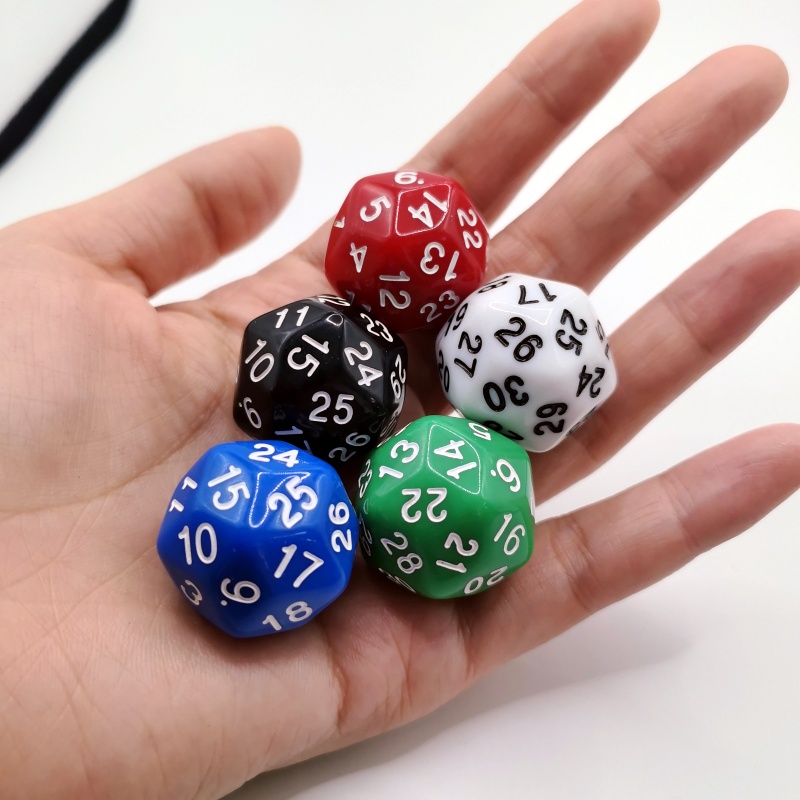Board Game Yahtzee - 5 pièces Cube 30 côtés D30