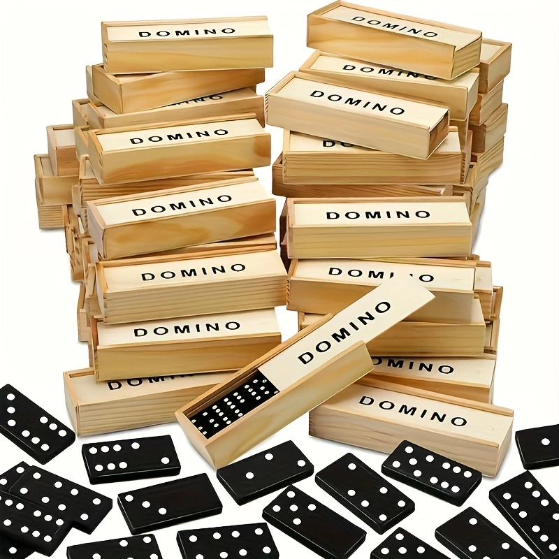Board Game Monopoli - 28 pièces/boîte Mini ensemble de dominos