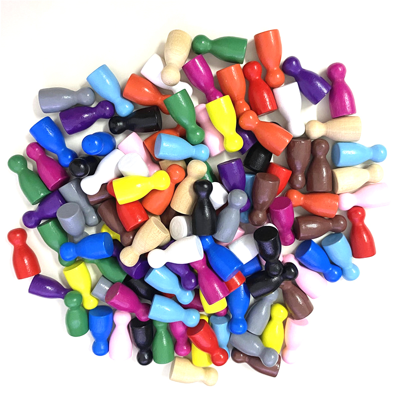 Board Game Sequence - Pièces d'échecs 100 pièces/ensemble 24x12mm, accessoires