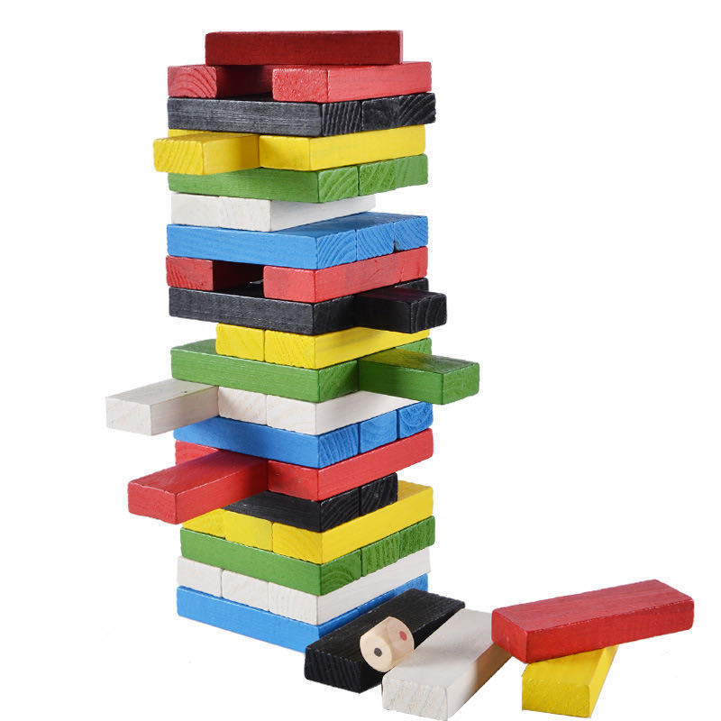 Board Game Jenga - Jeu de tour à empiler en