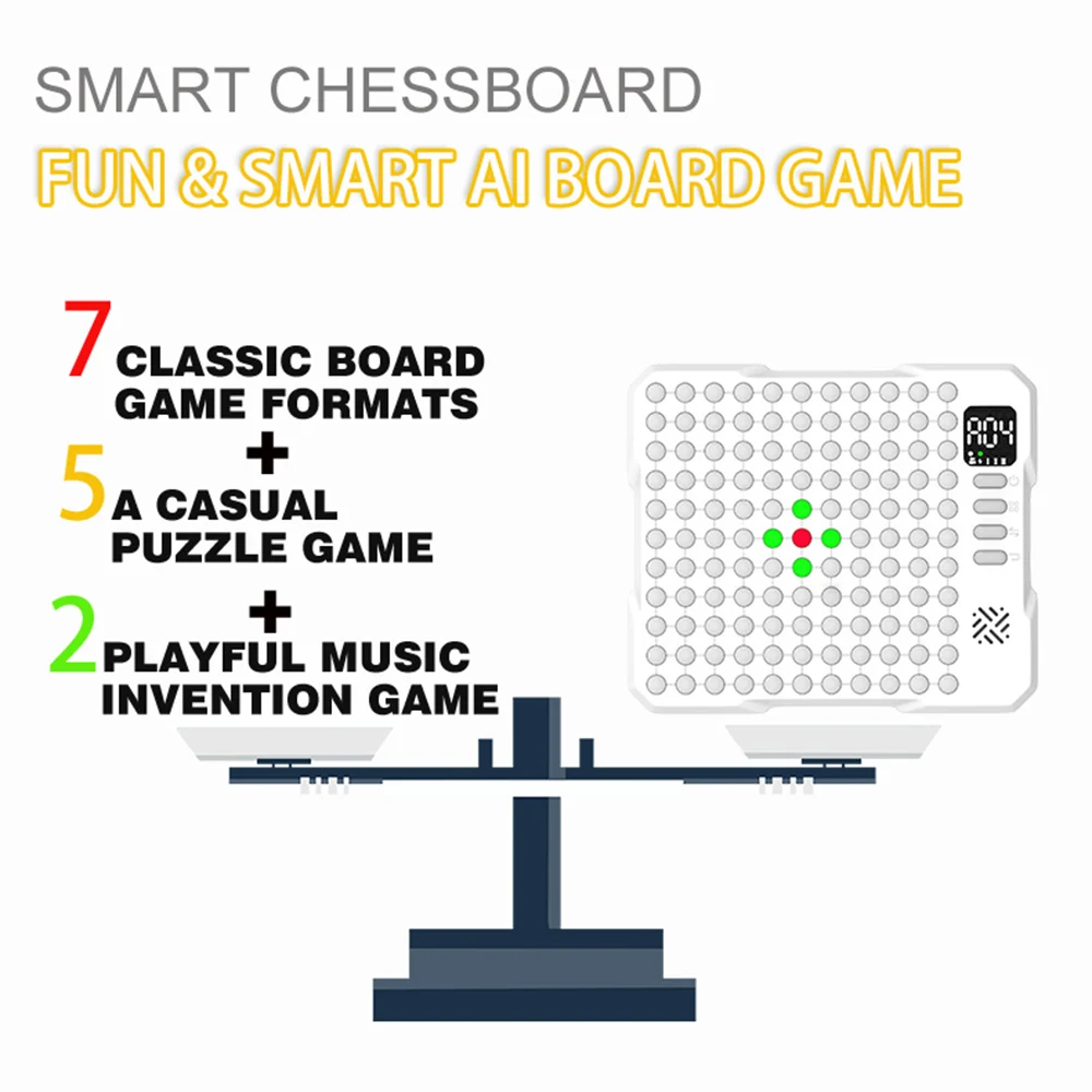 Board Game Zenith - Jeu de société électronique multifonctionnel intelligent