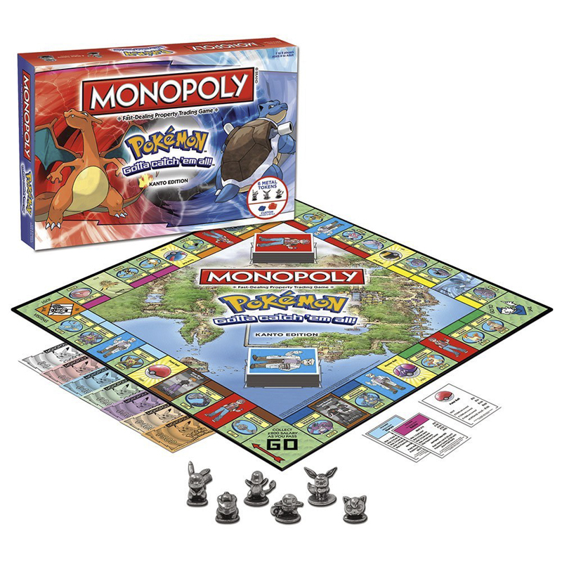 Board Game Monopoli - MONOPOLY – jeu de société Pokemon,