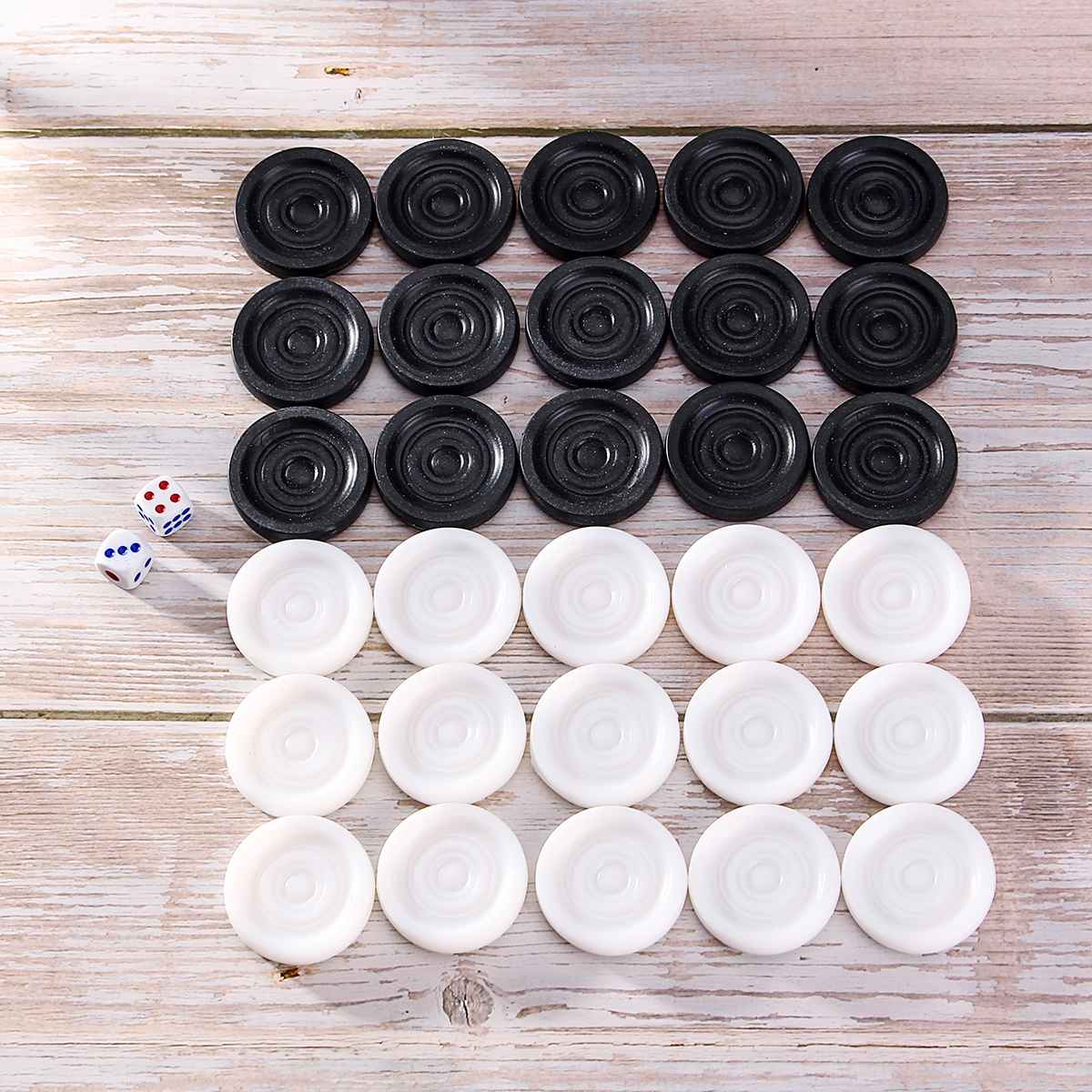 Board Game Zenith - 32 pièces Backgammon pièce d'échecs enfants