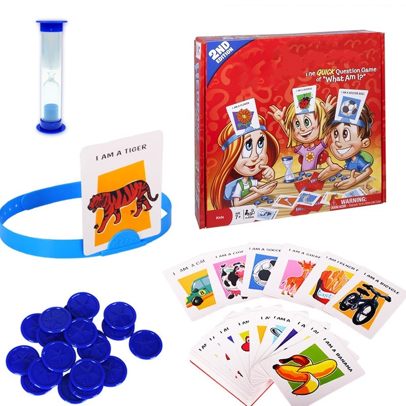 Board Game Guess Who - Jeu de société de cartes amusantes