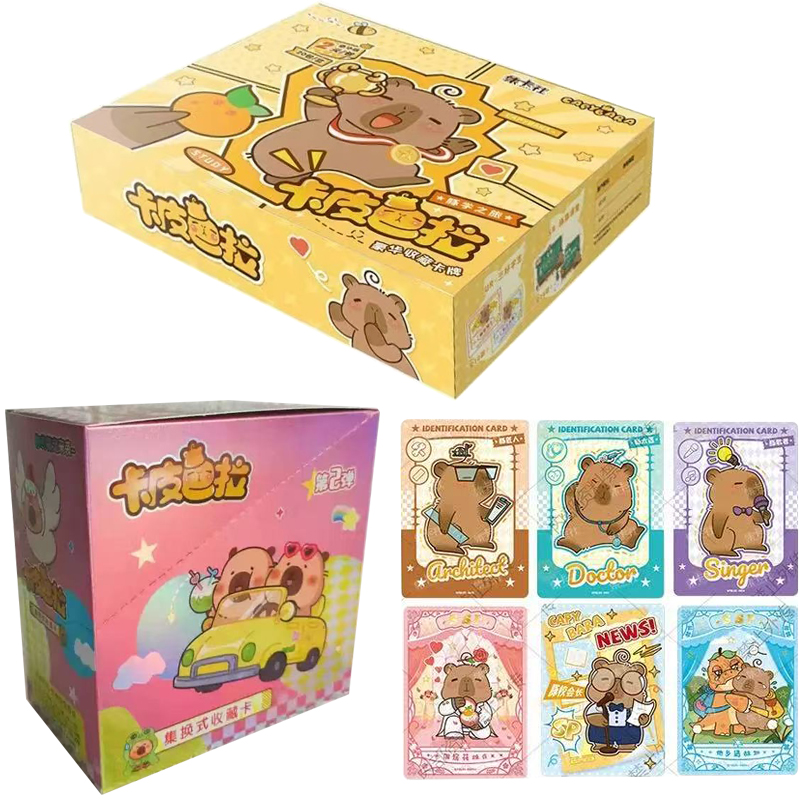 Board Game For 6 Years Old - Carte Capybara amusante CCG, Collection de