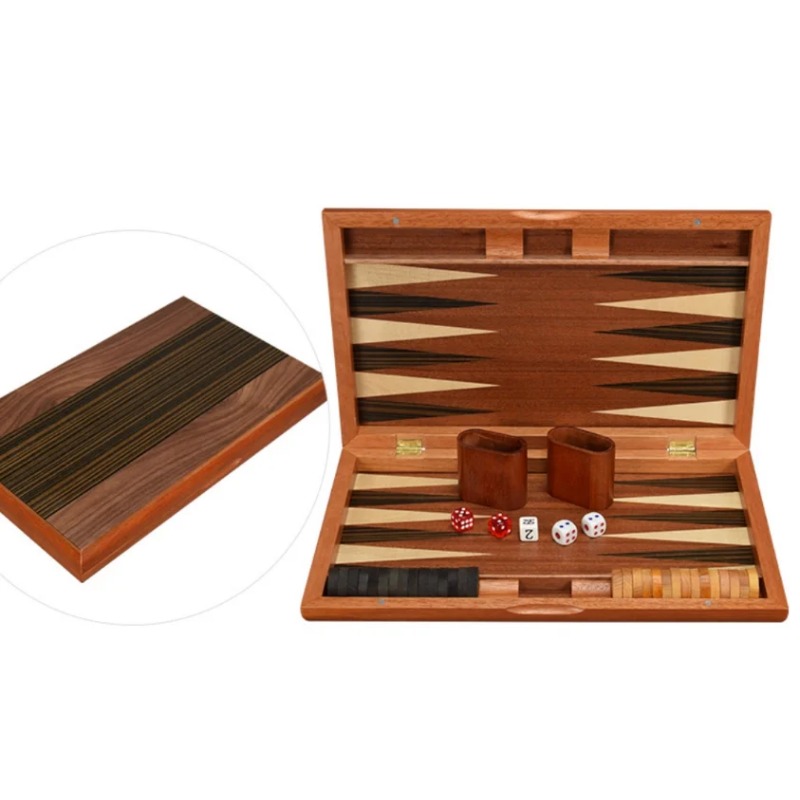 Board Game Zenith - Backgammon en bois de haute qualité,