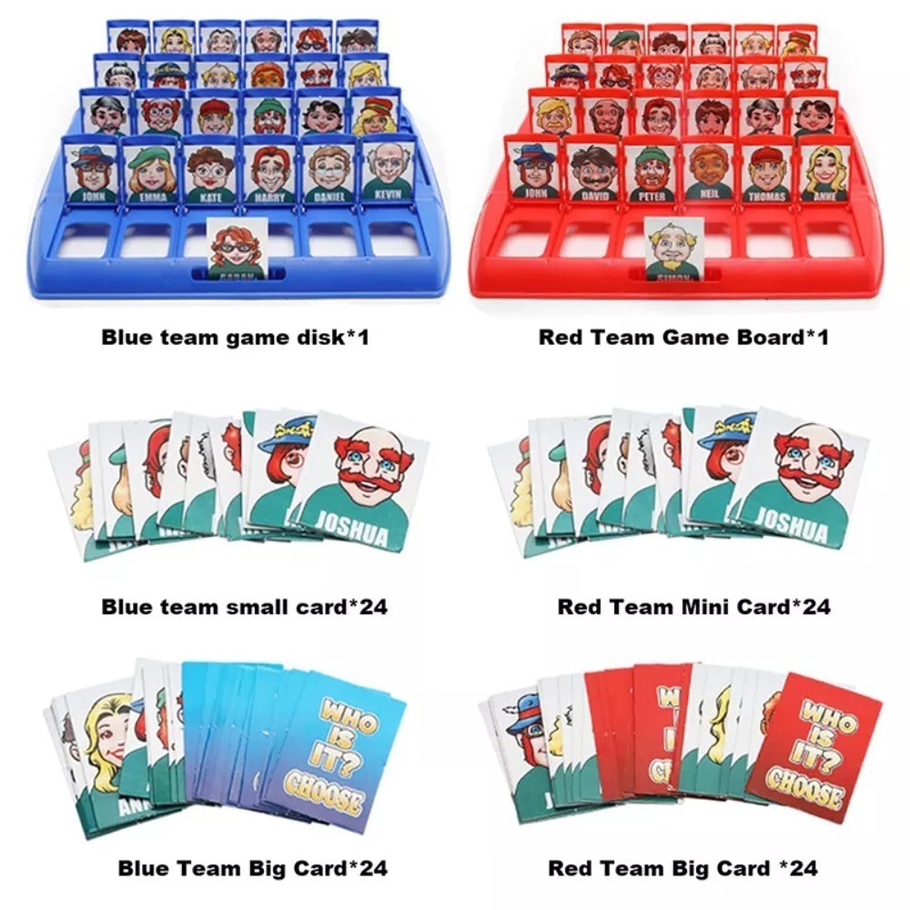 Board Game Guess Who - Devinez qui? Jeu de société avec