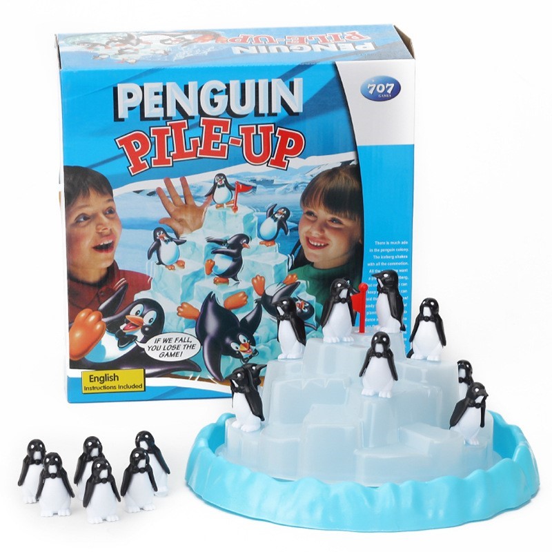 Board Game Jenga - Jeu de société d'équilibre Iceberg Stacked