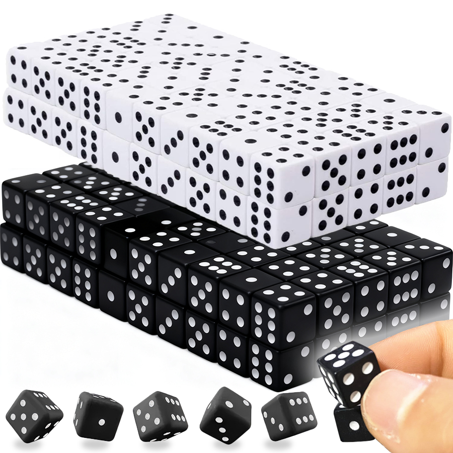 Board Game Sequence - 100 pièces de petits dés d'angle