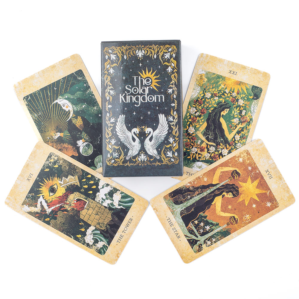 Board Game Splendor - The Solar Kingdom Tarot Deck, jeu
