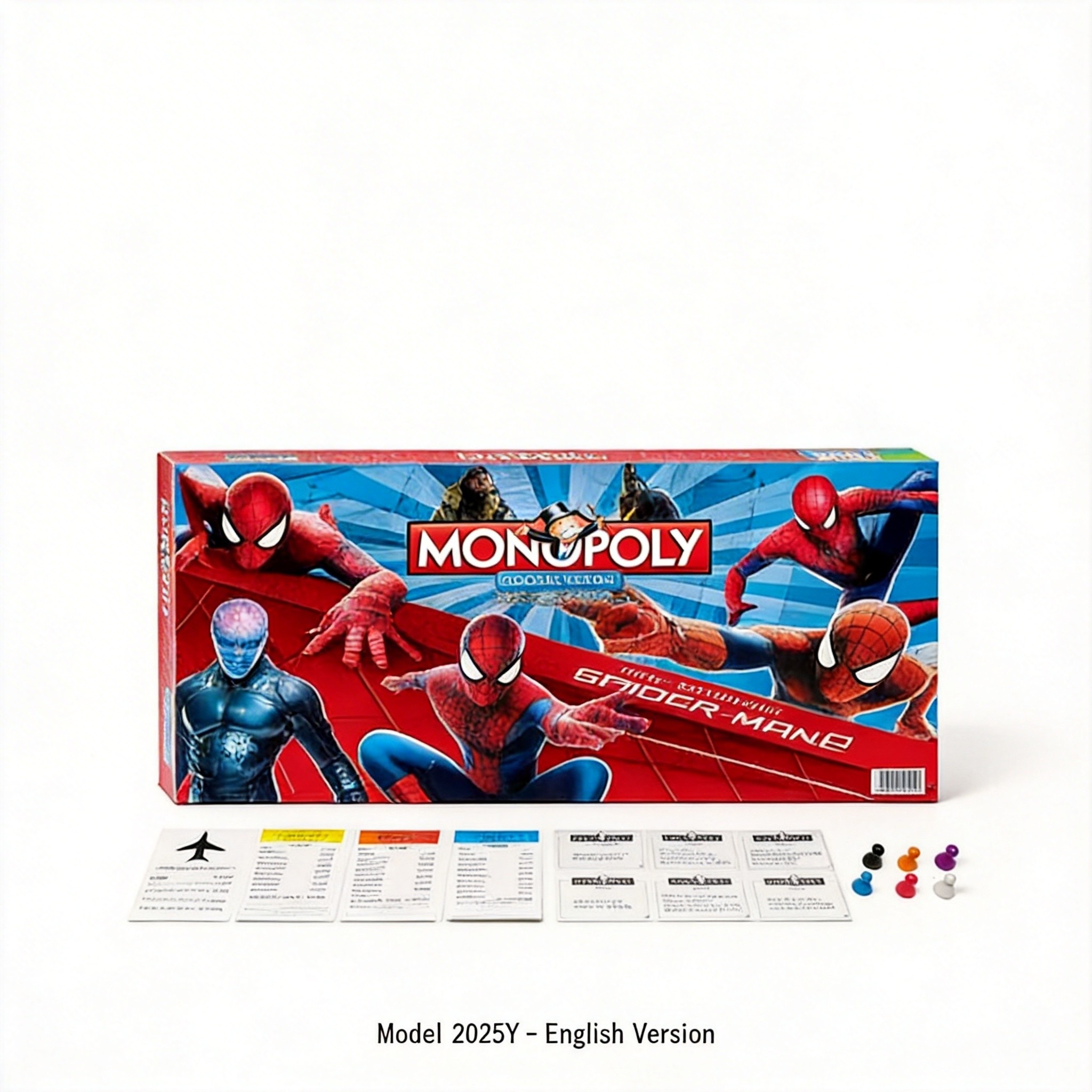 Board Game Monopoli - Jeu de société Spider-Man - Le