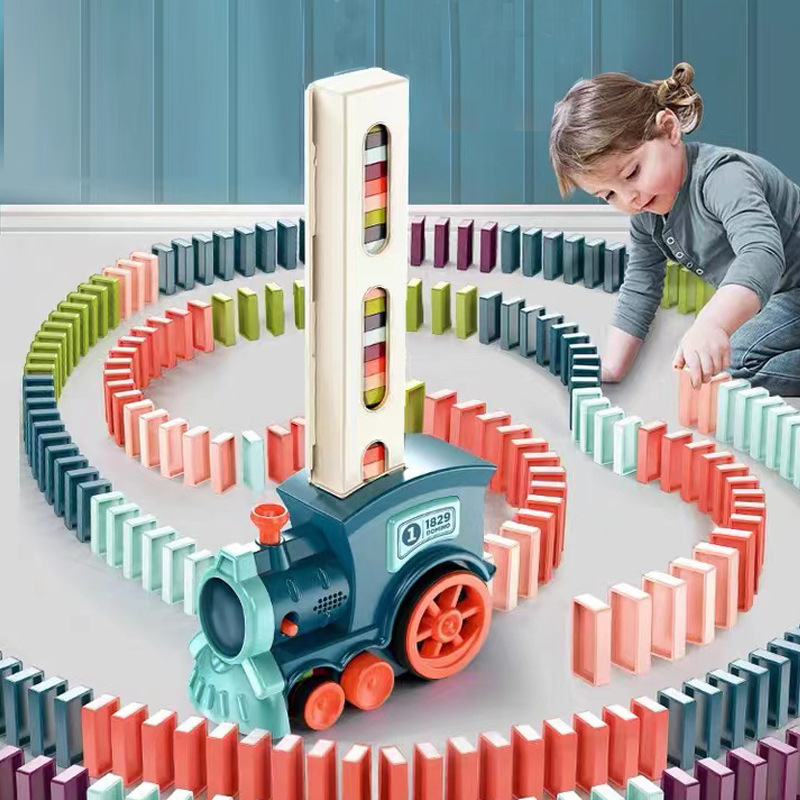 Board Game Monopoli - Train à dominos automatique, voiture électrique,
