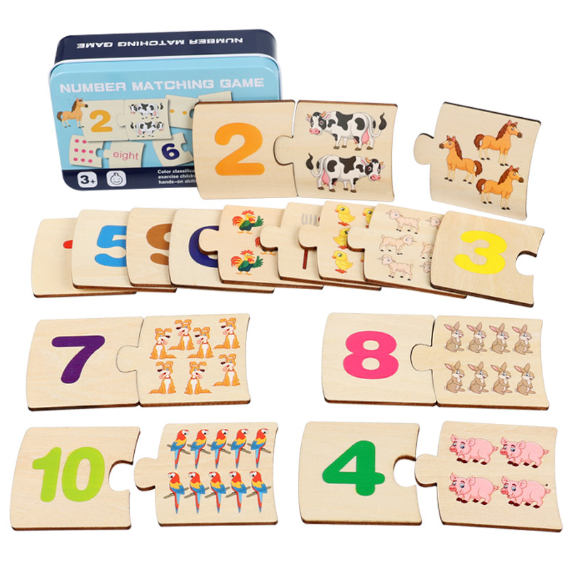 Board Game For 6 Years Old - Boîte en fer pour enfants, illumination