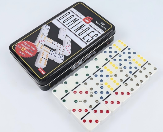 Board Game Dots - Jeu de dominos Double Six élégant