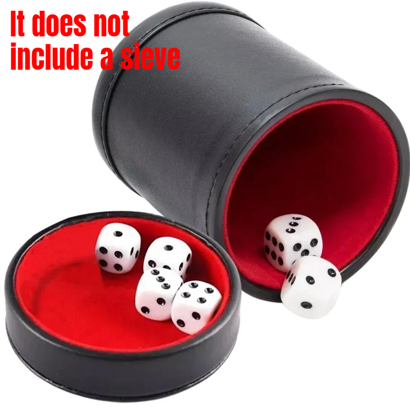 Board Game Yahtzee - Ensemble de gobelets à dés avec
