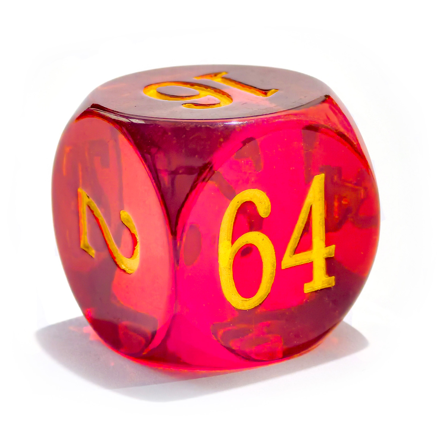 Board Game Zenith - Grands dés translucides de Cube de
