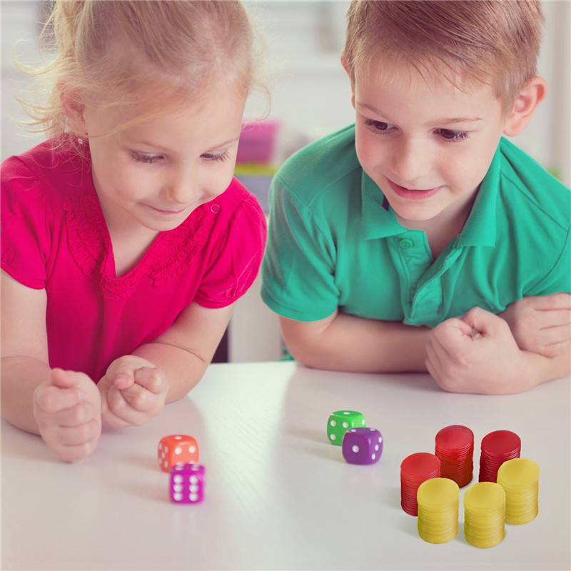 Jetons en plastique transparen - Board Game Sequence avis et prix