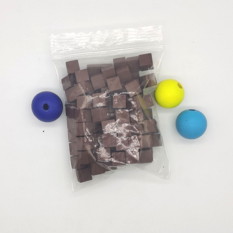 100 pièces/lots 10mm Cubes en  - Board Game Sequence avis et prix