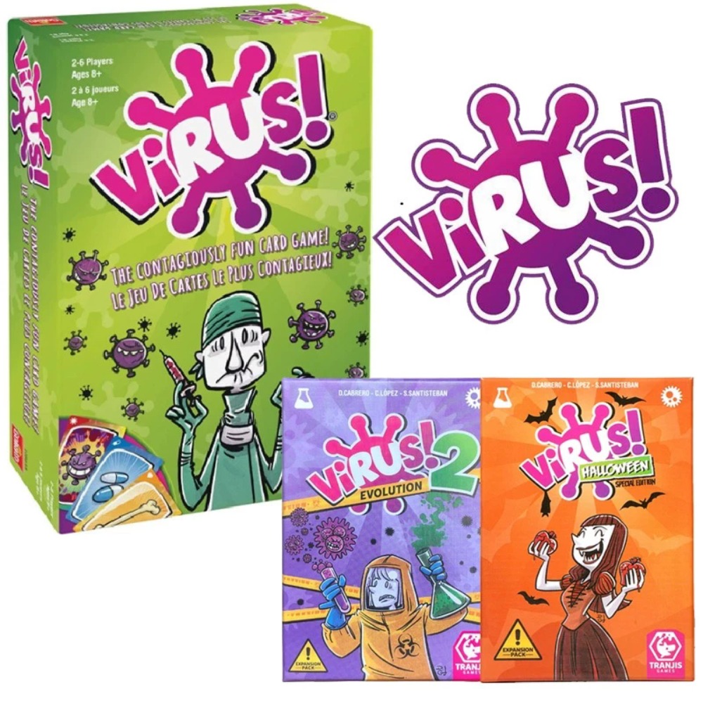 Jeu de cartes Virus Card Game  - Board Game Virus avis et prix
