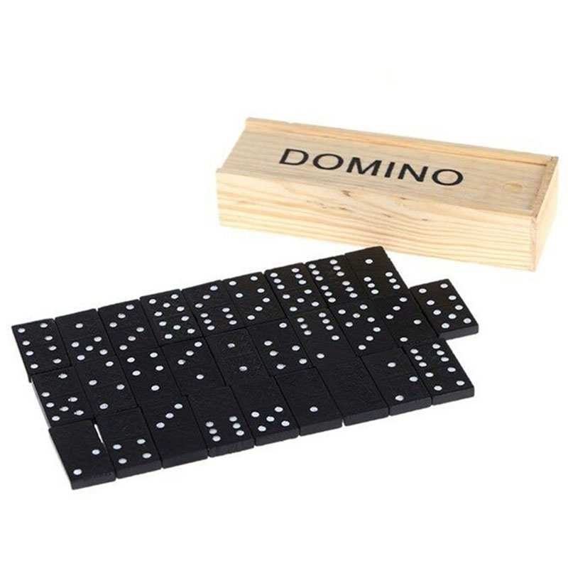 Jeu de dominos en bois 28 pièc - Board Game Monopoli avis et prix