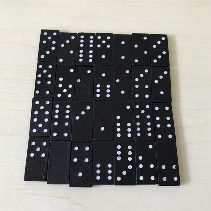 Jeu de dominos en bois 28 pièc - Board Game Monopoli avis et prix