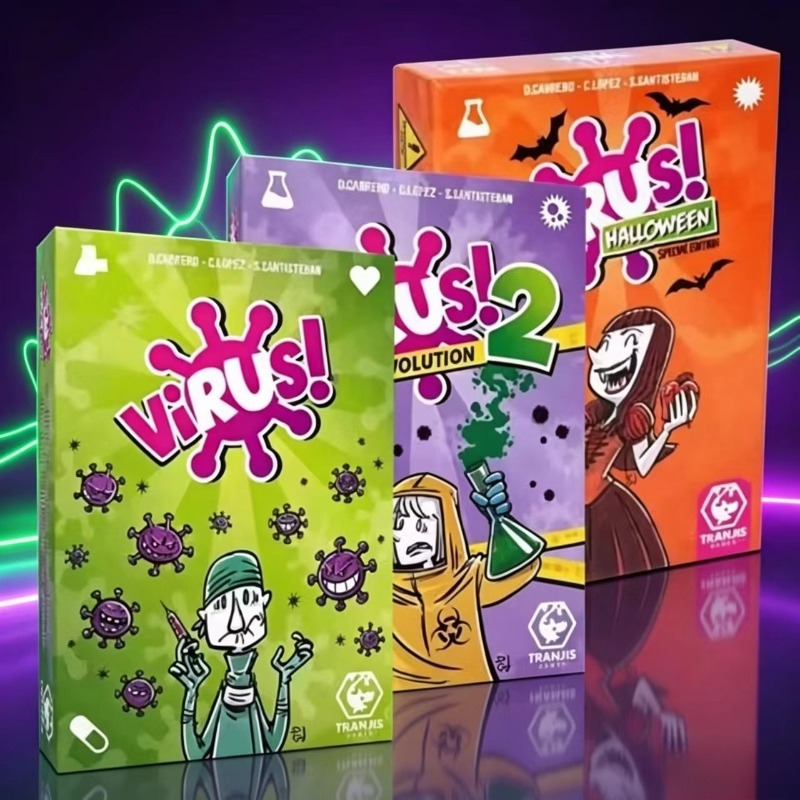 Jeu de cartes familial : Série - Board Game Virus avis et prix