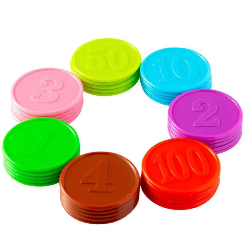 80 pièces de jetons en plastiq - Board Game Sequence avis et prix