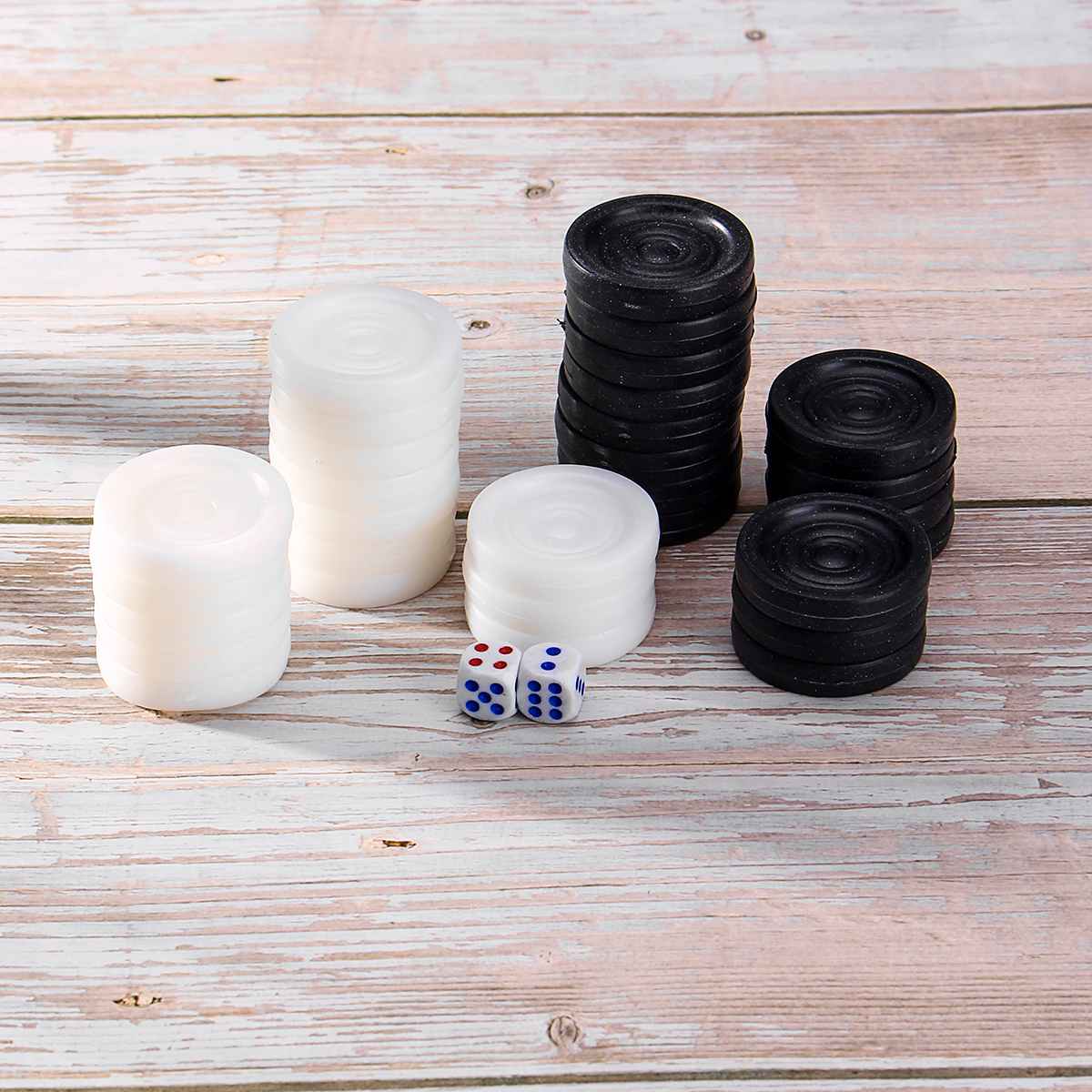 32 pièces Backgammon pièce d'é - Board Game Zenith avis et prix