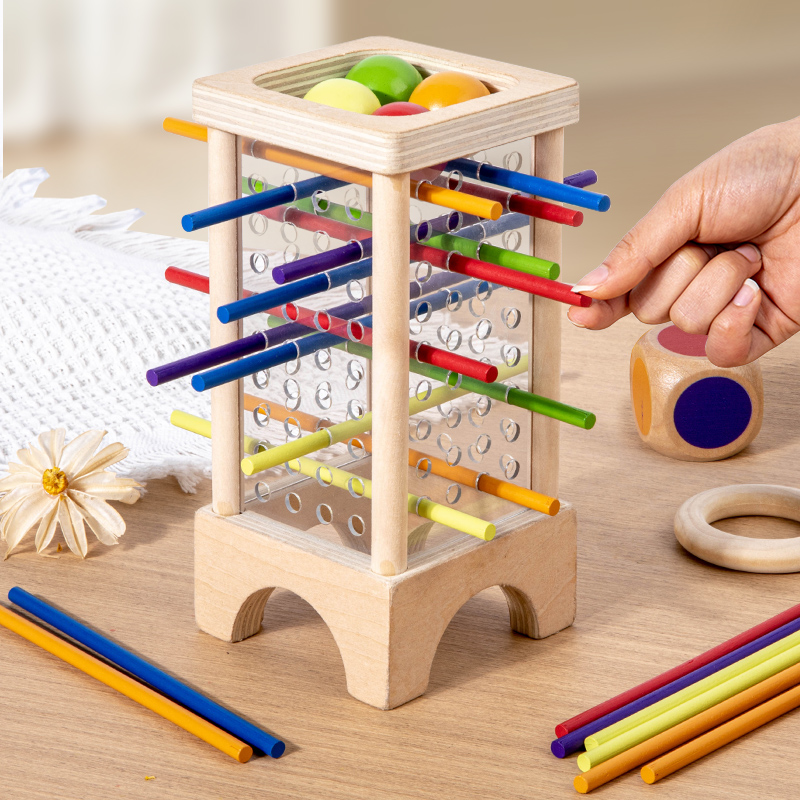 Jeu de société en bois, jouets - Board Game For 6 Years Old avis et prix
