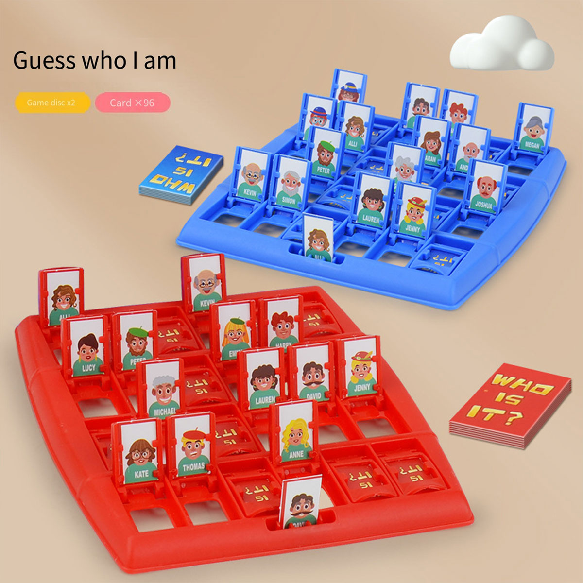 1 ensemble de jeux de fête dev - Board Game Guess Who avis et prix