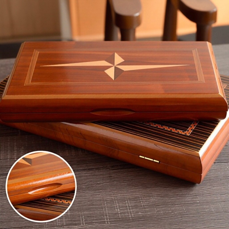 Jeu de backgammon en bois mass - Board Game Zenith avis et prix