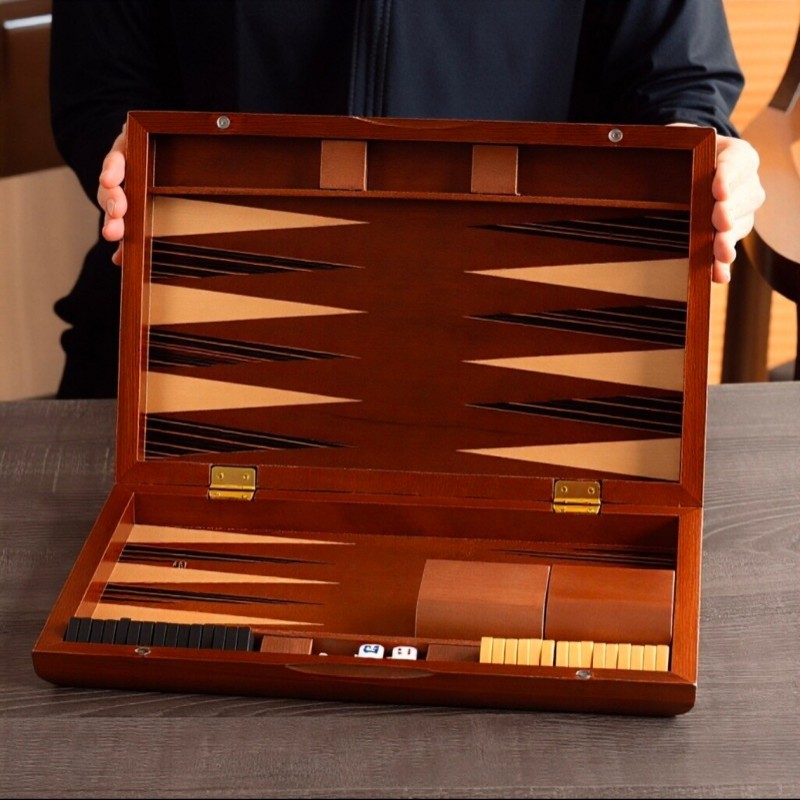 Jeu de backgammon en bois mass - Board Game Zenith avis et prix