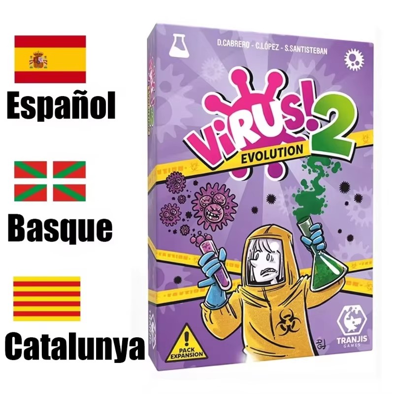 Jeu de cartes interactif trans - Board Game Virus avis et prix