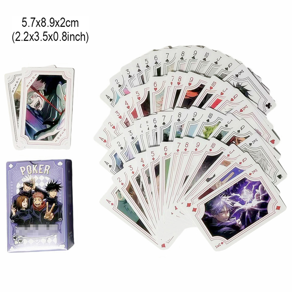 Jeu de cartes de poker Jujutsu - Board Game For 6 Years Old avis et prix