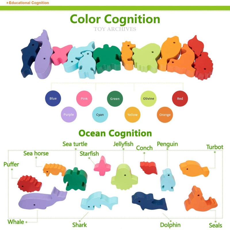 Nouveaux enfants Montessori bl - Board Game For 6 Years Old avis et prix