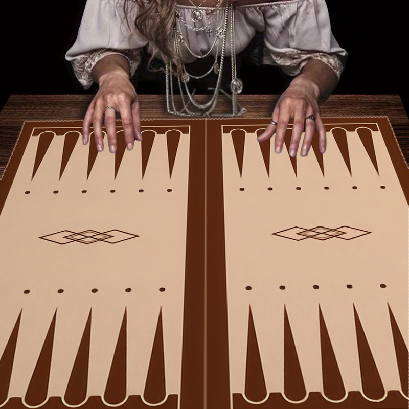 1 pièce Nappe de Tarot Marron  - Board Game Zenith avis et prix