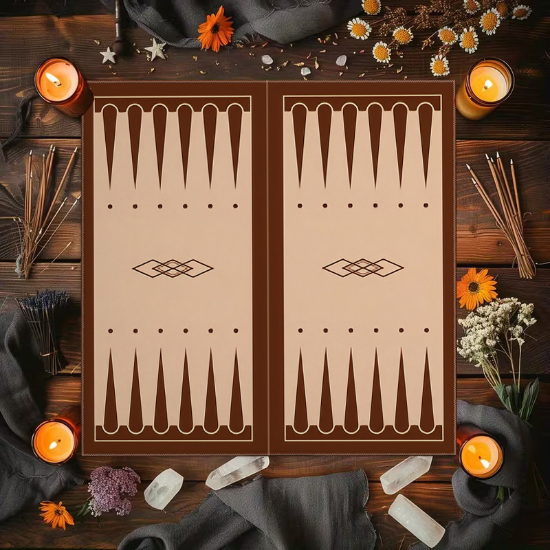 1 pièce Nappe de Tarot Marron  - Board Game Zenith avis et prix