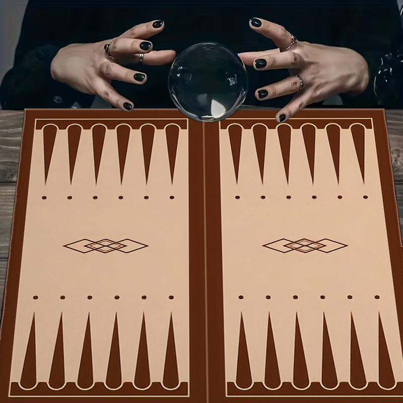 1 pièce Nappe de Tarot Marron  - Board Game Zenith avis et prix