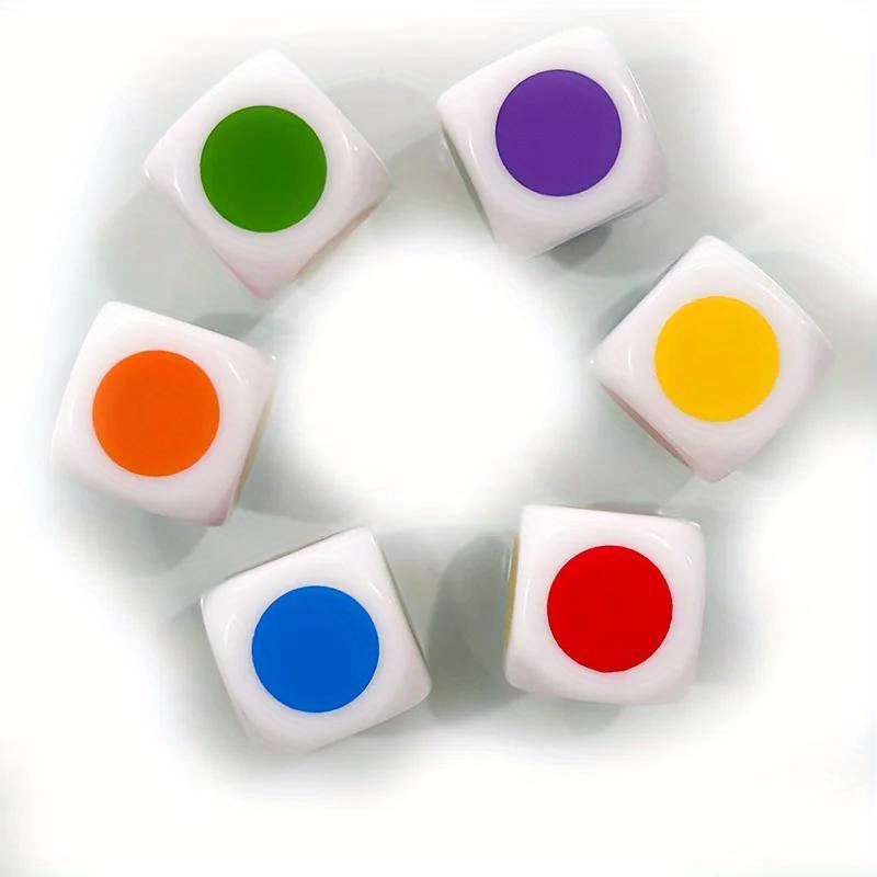 Dés à 6 faces multicolores, 10 - Board Game Yahtzee avis et prix