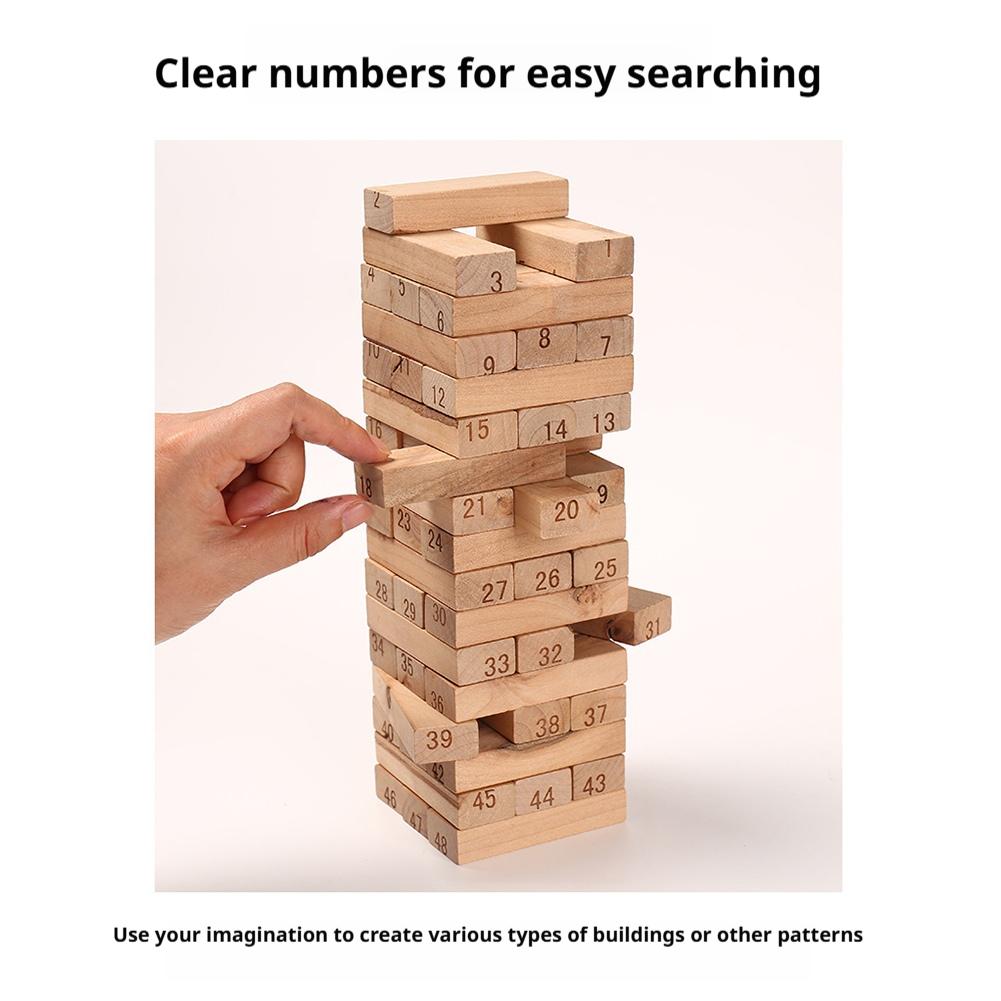 Blocs de construction en bois  - Board Game Jenga avis et prix