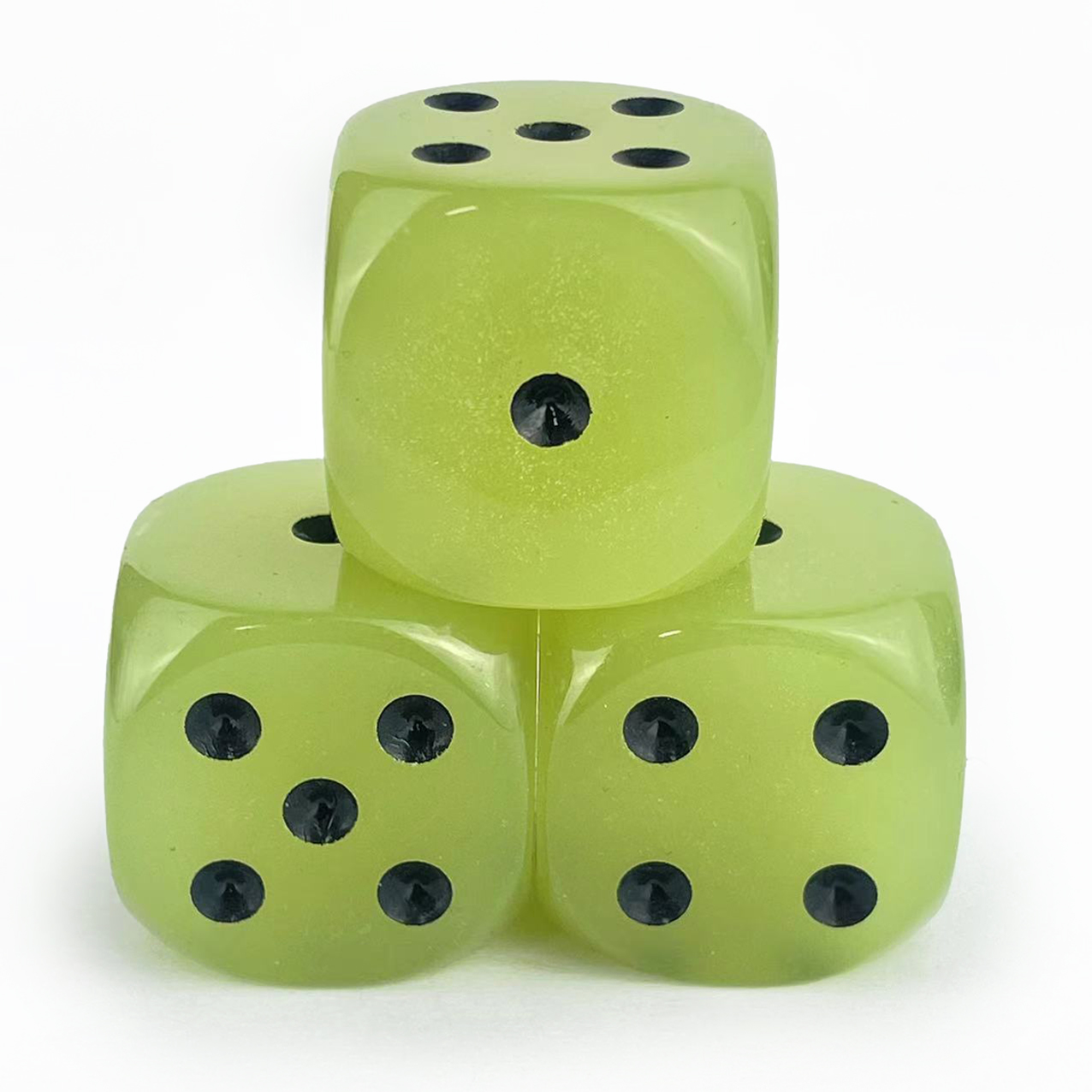 D6 Glow in the Dark Dice Die p - Board Game Yahtzee avis et prix