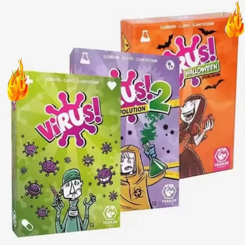 Jeu de cartes Virus Card Game  - Board Game Virus avis et prix